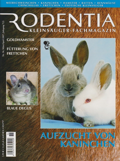 RODENTIA 36 Aufzucht von Kaninchen März/April 2007